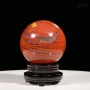 CẦU NGỌC BÍCH ĐỎ JASPER 3,58KG - 13,4CM