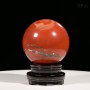 CẦU NGỌC BÍCH ĐỎ JASPER 3,64KG - 13,8CM