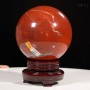 CẦU NGỌC BÍCH ĐỎ JASPER 4,84KG - 15CM