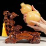 QUÀ TẶNG PHONG THỦY - HỒ LÔ NGỌC HOÀNG LONG KÈM ĐẾ (2)