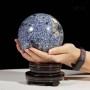 QUẢ CẦU XANH BIỂN LAPIS LAZULI 3KG - 13CM