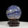 QUẢ CẦU XANH BIỂN SODALITE 3,65KG - 13,8CM