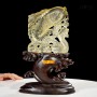 TÁC PHẨM CÁ CHÉP THẠCH ANH VÀNG 2,55KG - 32CM