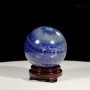 QUẢ CẦU XANH BIỂN LAPIS LAZULI 2,4KG - 11,6CM