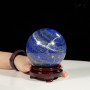 QUẢ CẦU XANH BIỂN LAPIS LAZULI 2,08KG - 11CM