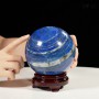 QUẢ CẦU XANH BIỂN LAPIS LAZULI 2,95KG - 12,4CM