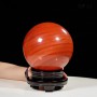 QUẢ CẦU NGỌC BÍCH ĐỎ JASPER 7,1KG - 16,8CM