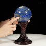 QUẢ CẦU XANH BIỂN LAPIS LAZULI 1,82KG - 10,3CM