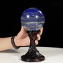 QUẢ CẦU XANH BIỂN LAPIS LAZULI 2,04KG - 11CM