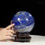 QUẢ CẦU XANH BIỂN LAPIS LAZULI 5,4KG - 15CM