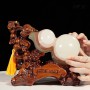 QUÀ TẶNG PHONG THỦY - HỒ LÔ NGỌC ONYX XANH KÈM ĐẾ